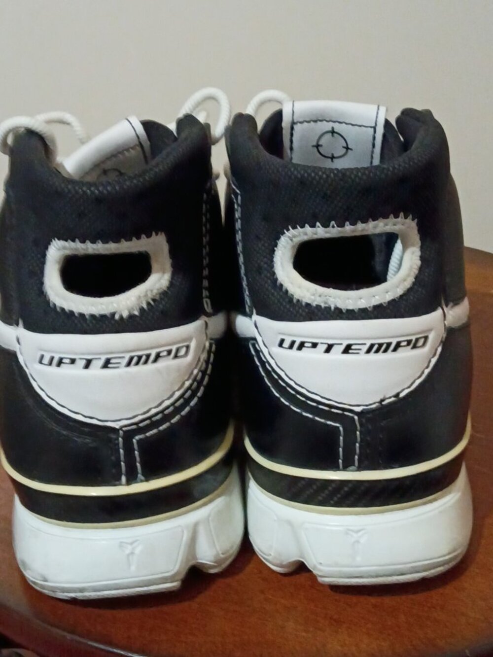 Vintage Nike Kobe 1 OG Sharpshooter Black White Size 10.5 313143-012 Men's 2006 - Picture 10 of 14